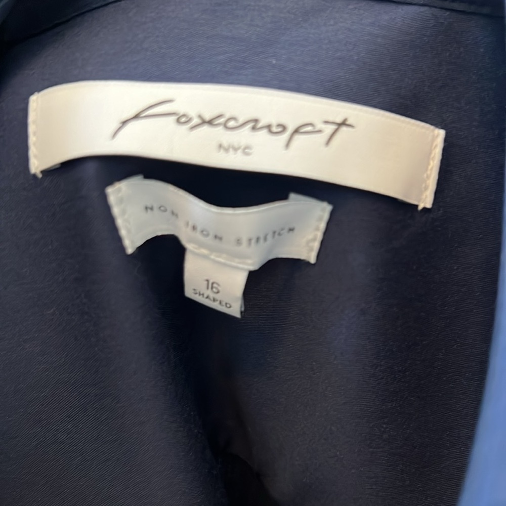 Foxcroft Essential Stretch Non-Iron Shirt - Picture 11 of 14